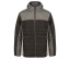 HOODED CONTRAST PUFFER JACKET